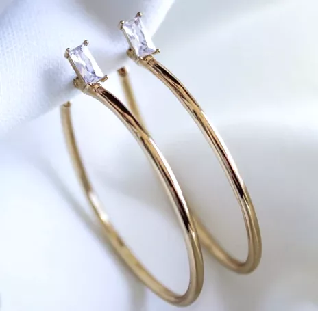 Kinsey Designs - Darra Hoop Large Earrings