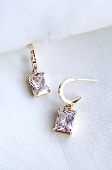 Kinsey Designs - Prism Huggie Earrings