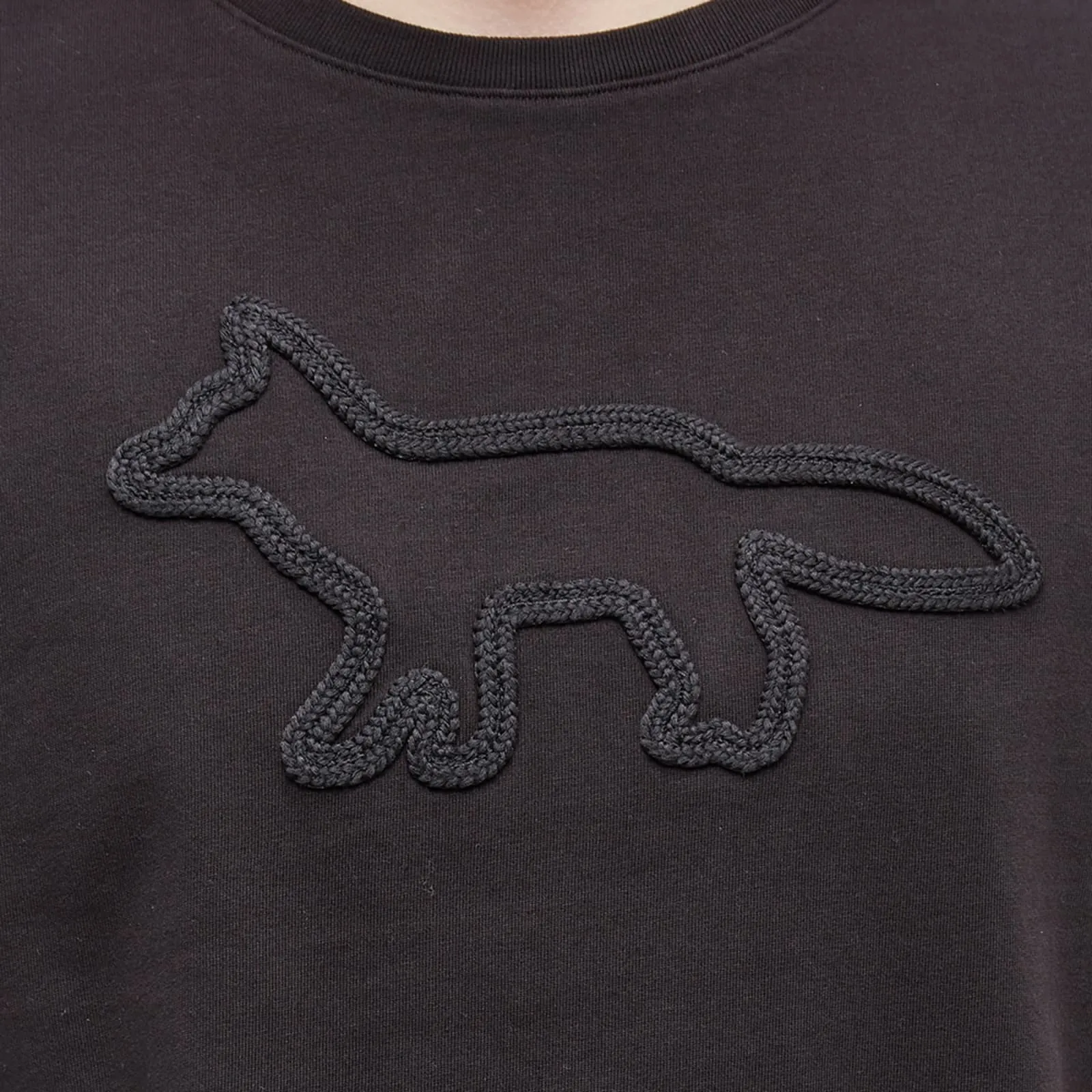 MAISON KITSUNE  |Short Sleeves Logo Designers T-Shirts