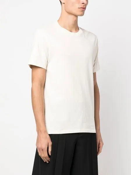 Maison Margiela  |Crew Neck Plain Cotton Short Sleeves Designers