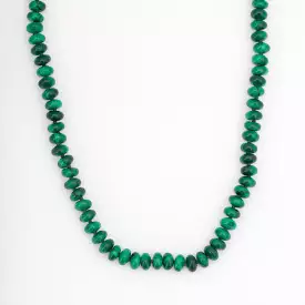 Malachite Roundel Strand Necklace