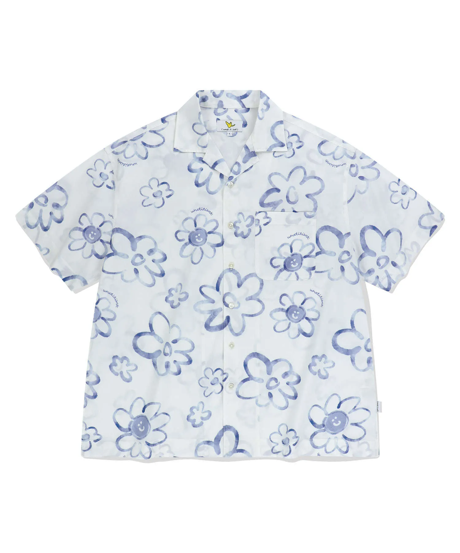 Mark Gonzales  |[WHAT IT ISNT]★FLOWER PATTERNED SHORT SLEEVE SHIRTS