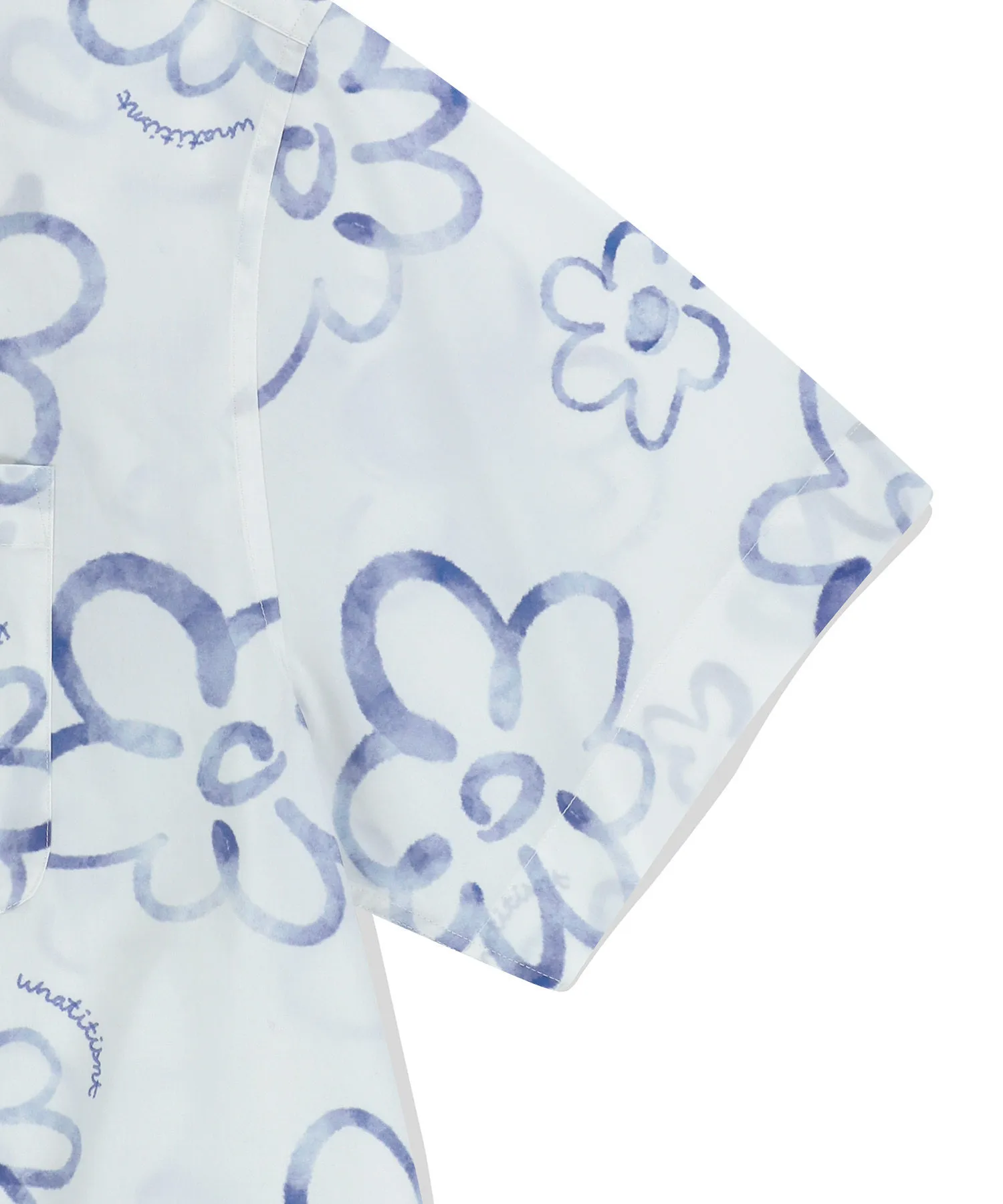 Mark Gonzales  |[WHAT IT ISNT]★FLOWER PATTERNED SHORT SLEEVE SHIRTS