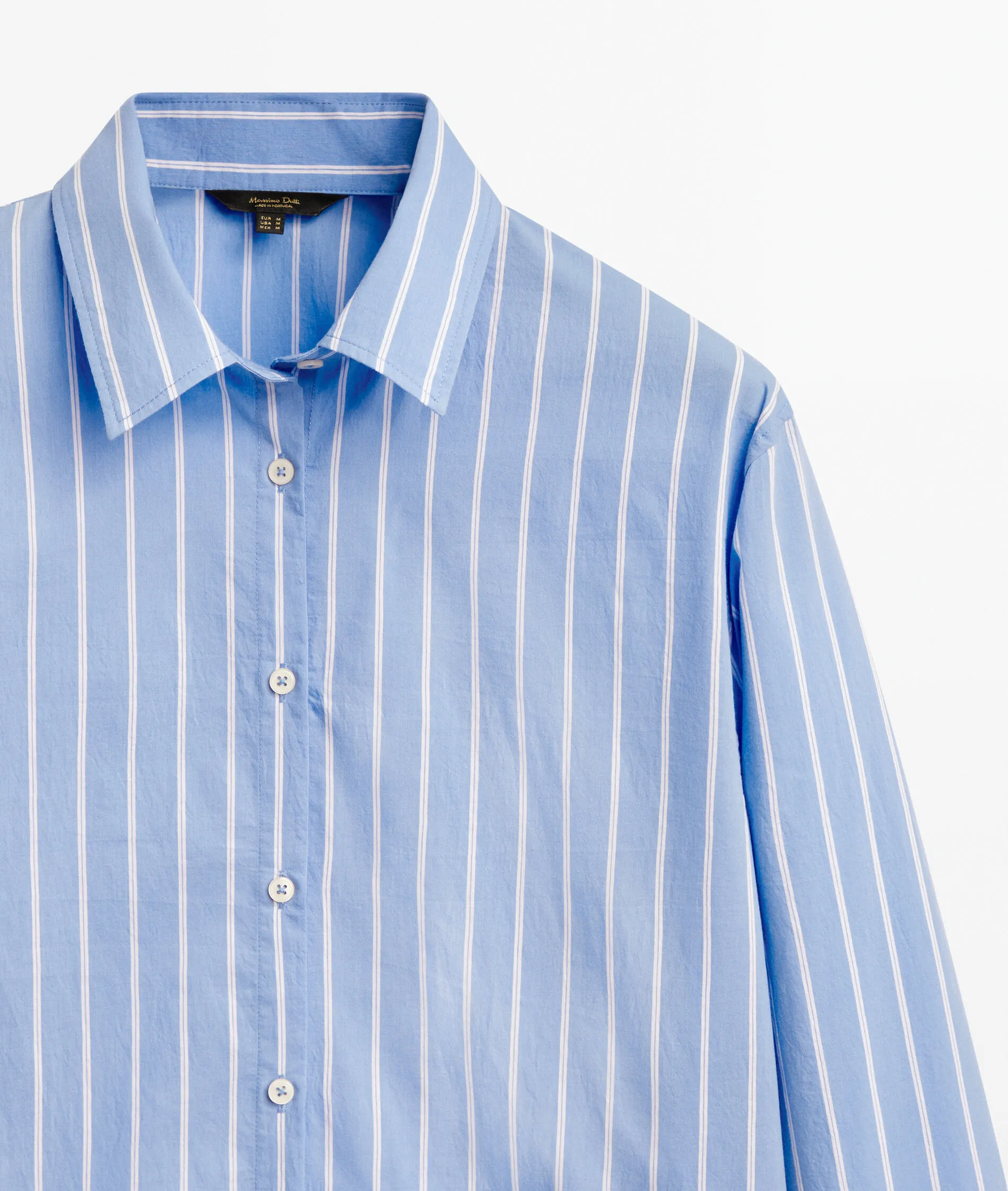 Massimo Dutti  |Stripes Casual Style Shirts & Blouses