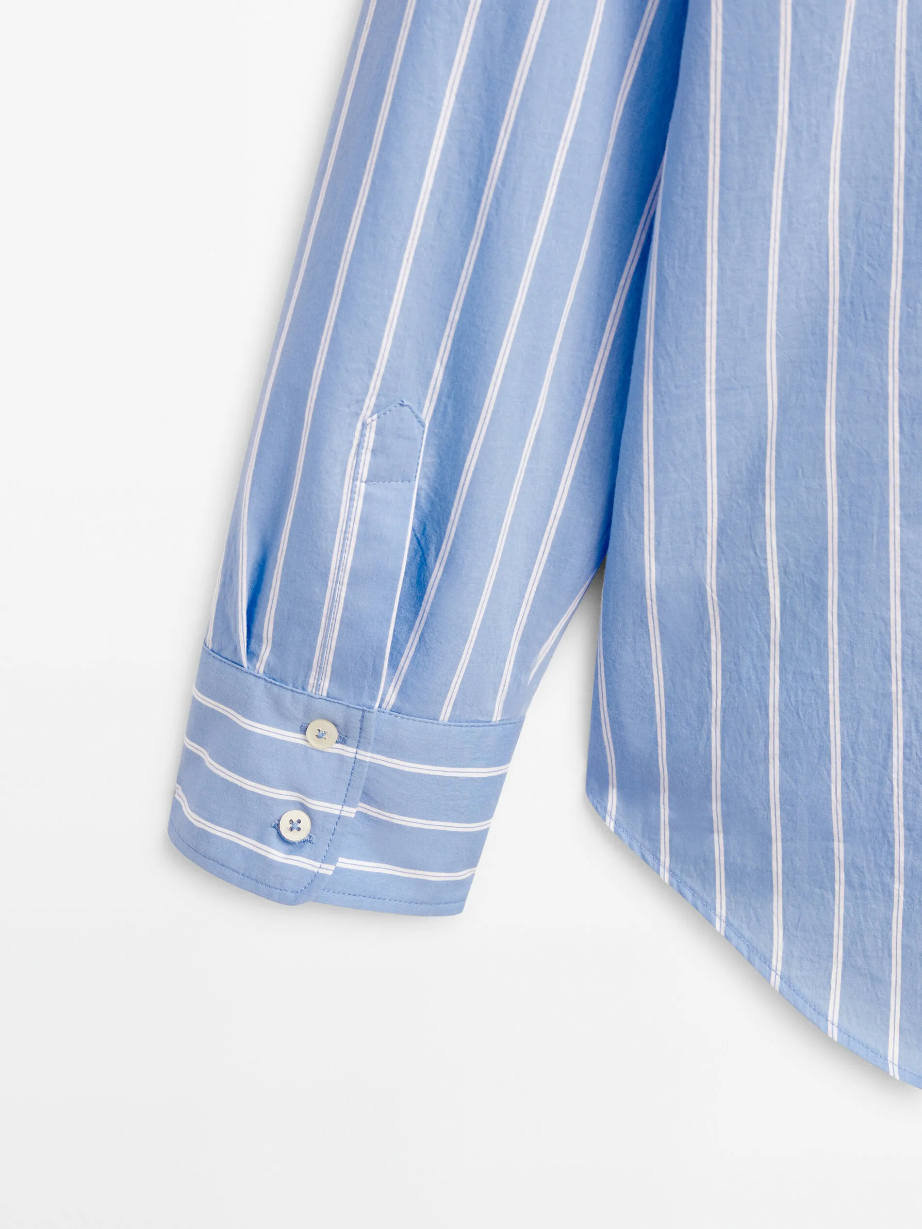 Massimo Dutti  |Stripes Casual Style Shirts & Blouses