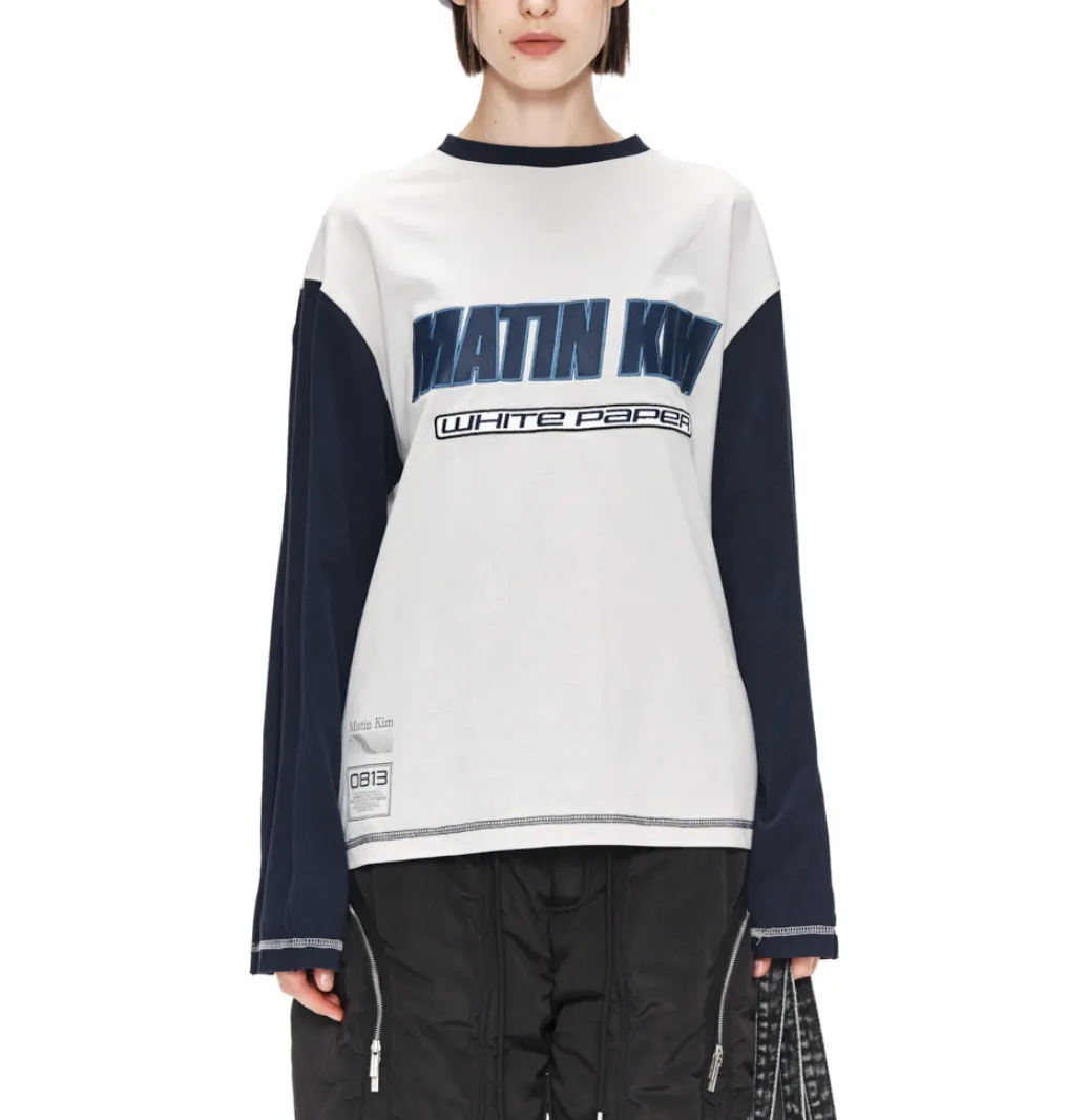 Matin Kim  |Unisex Street Style Logo T-Shirts