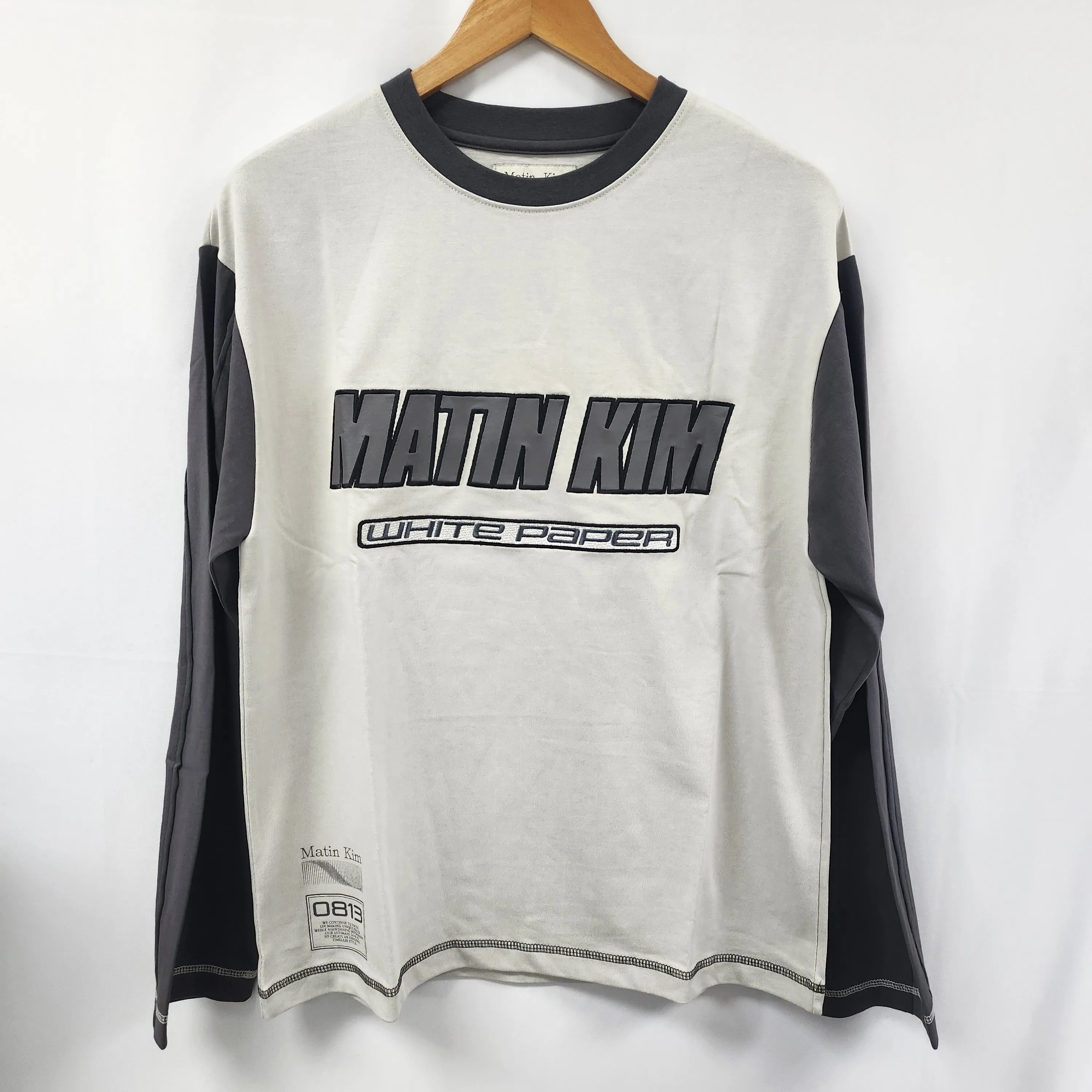 Matin Kim  |Unisex Street Style Logo T-Shirts