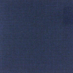 Midnight Blue Houndstooth Flannel With Comfort Stretch