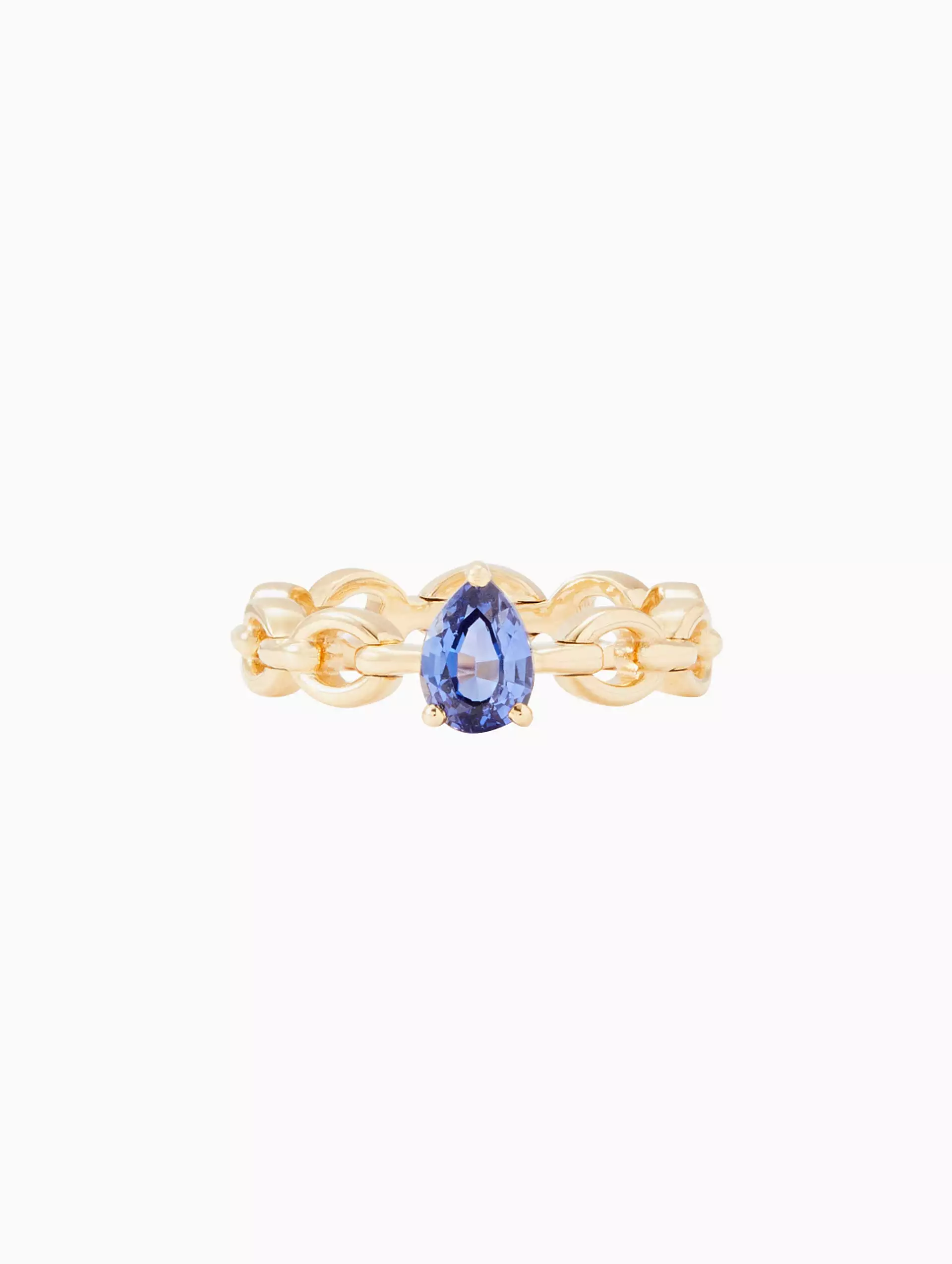 Mini Catena Blue Sapphire Ring