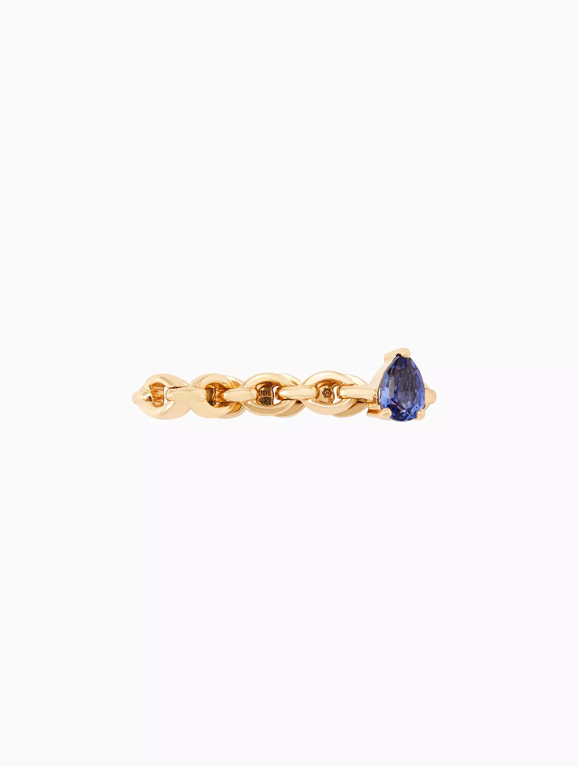 Mini Catena Blue Sapphire Ring