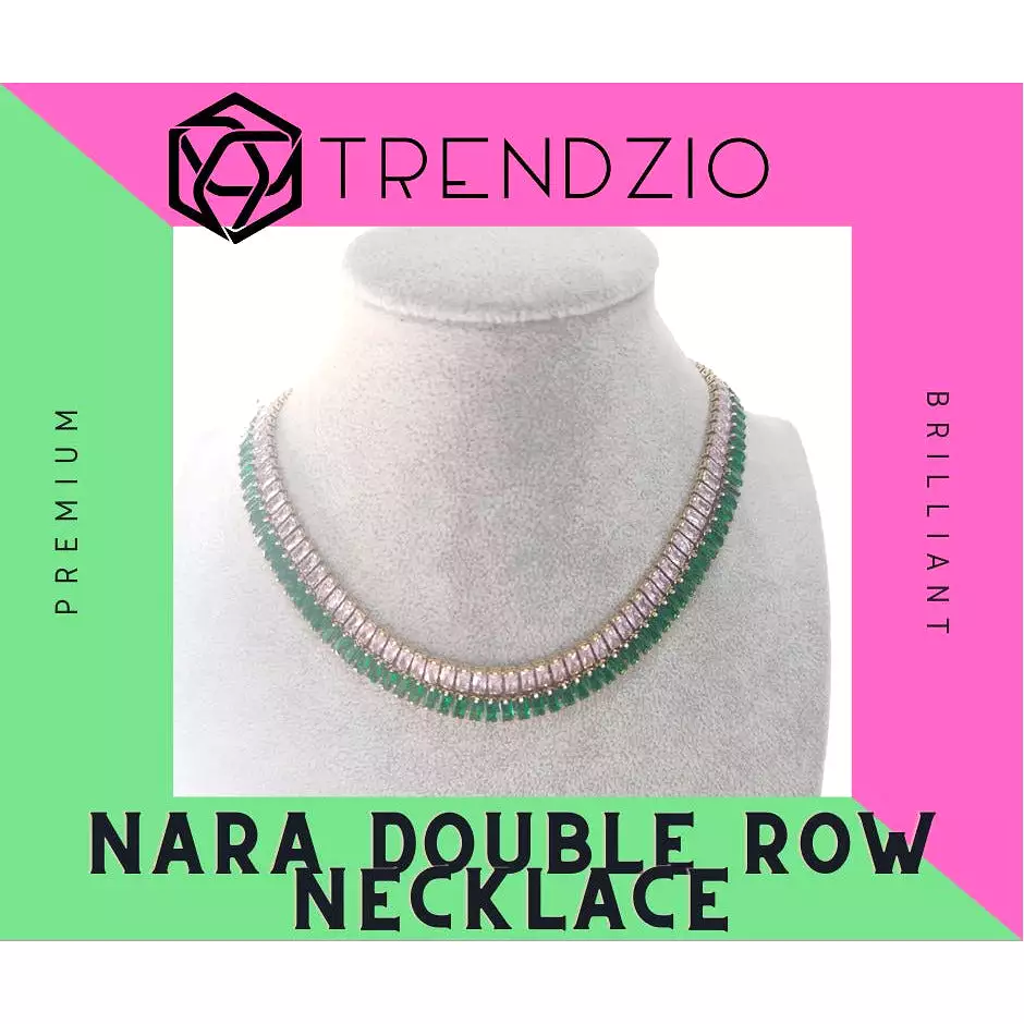 Nara Double Row Tennis Necklace