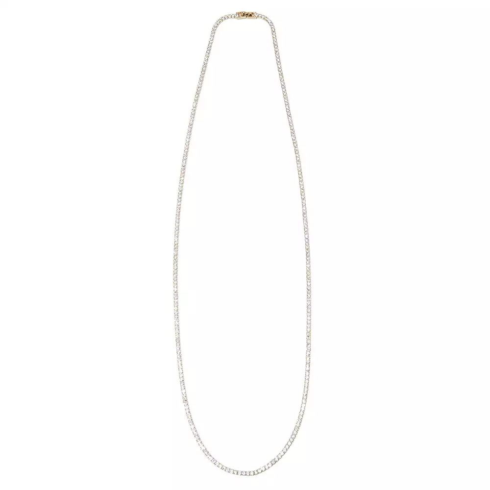 Nickho Rey Opera Tennis Necklace - Yellow Gold