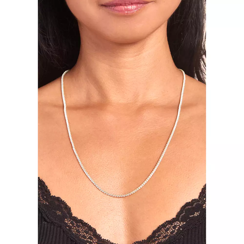 Nickho Rey Opera Tennis Necklace - Yellow Gold