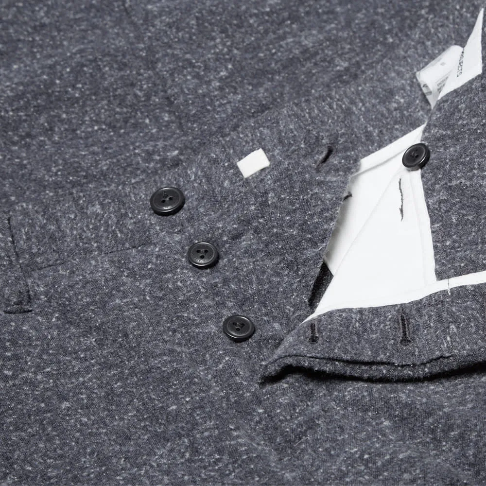 Norse Projects Aros Cropped Noise Melange ChinoCharcoal Melange