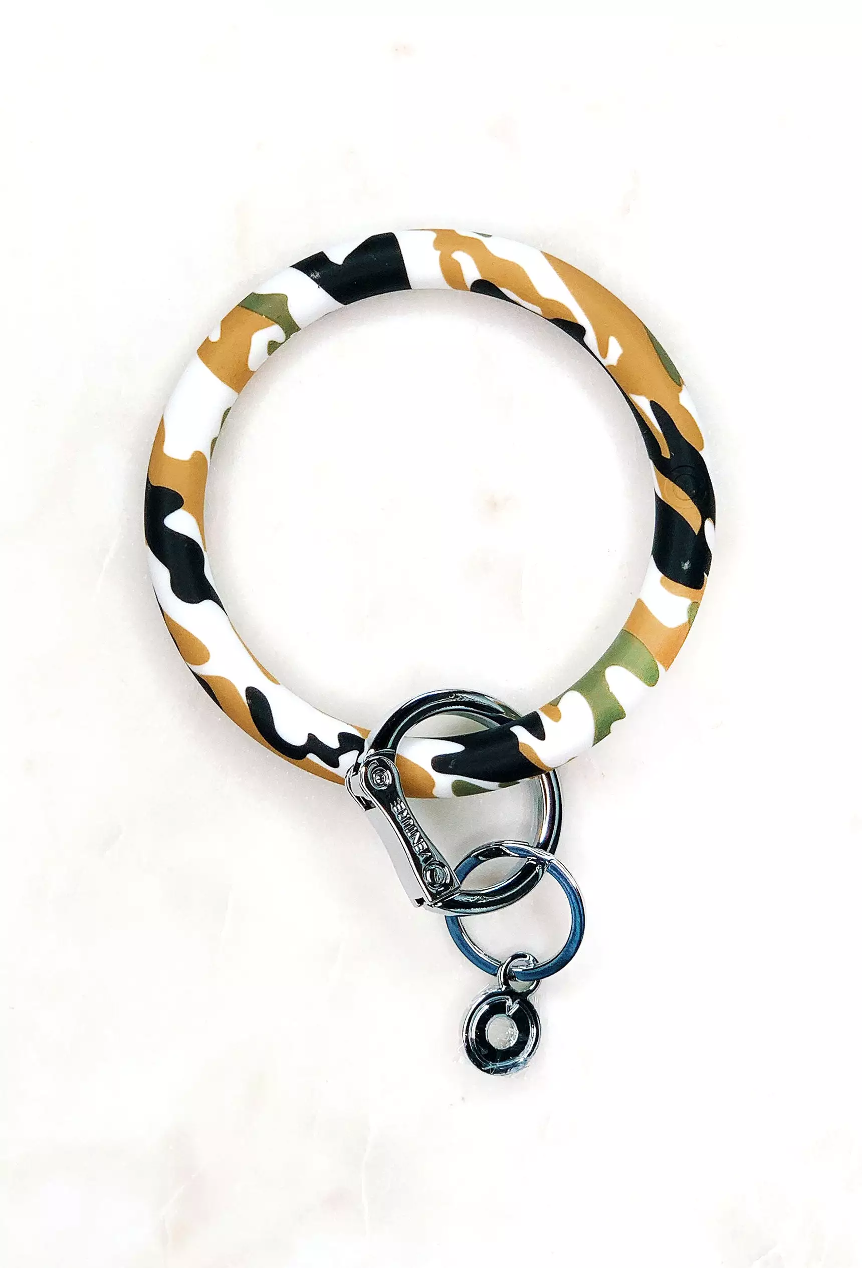 O-Venture Silicone Key Ring in Camo