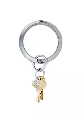 O-Venture Silicone Key Ring in Tuxedo Marble