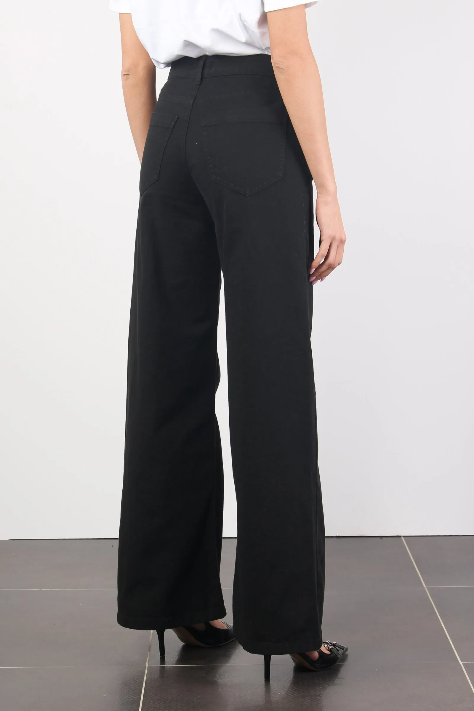 Pantalone Palazzo Bull Nero