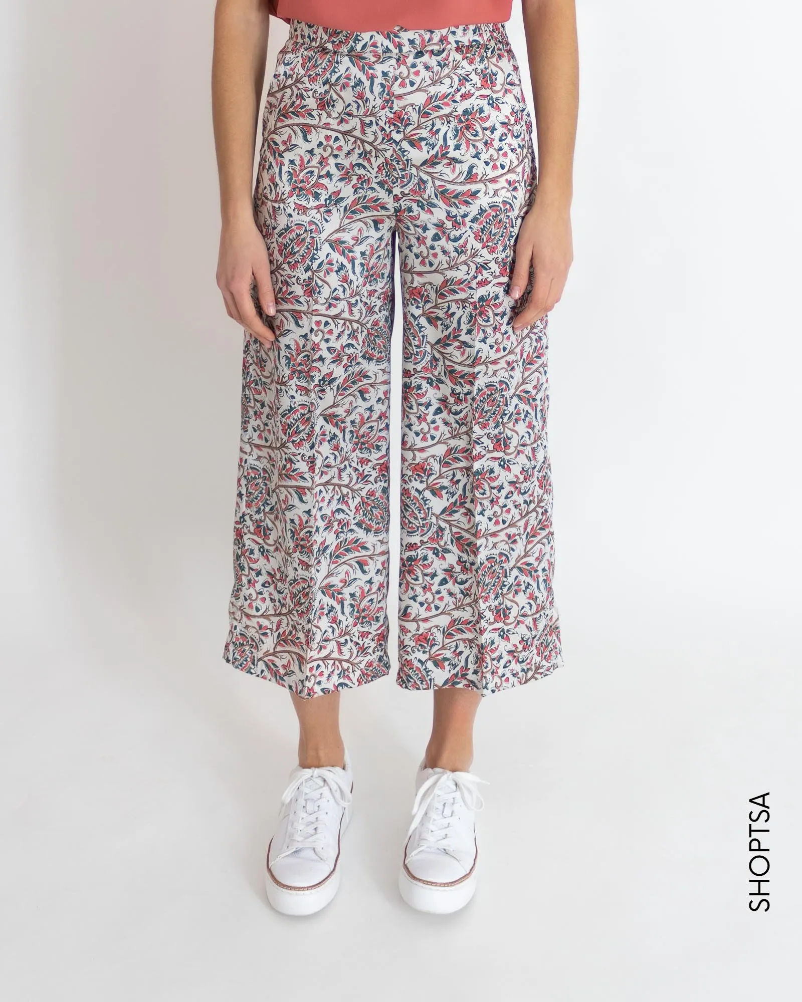 Pantaloni cropped twill - EMME Marella