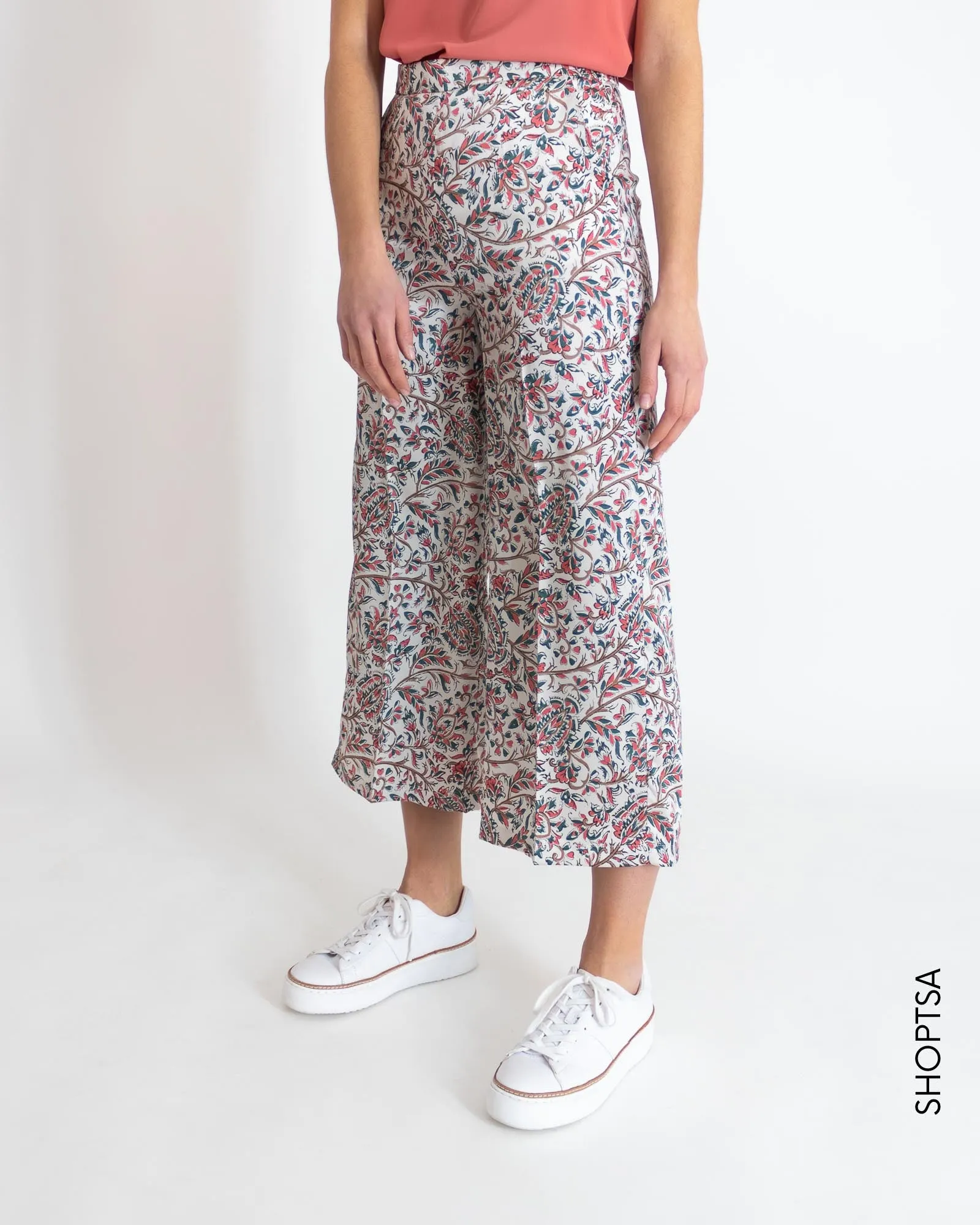 Pantaloni cropped twill - EMME Marella