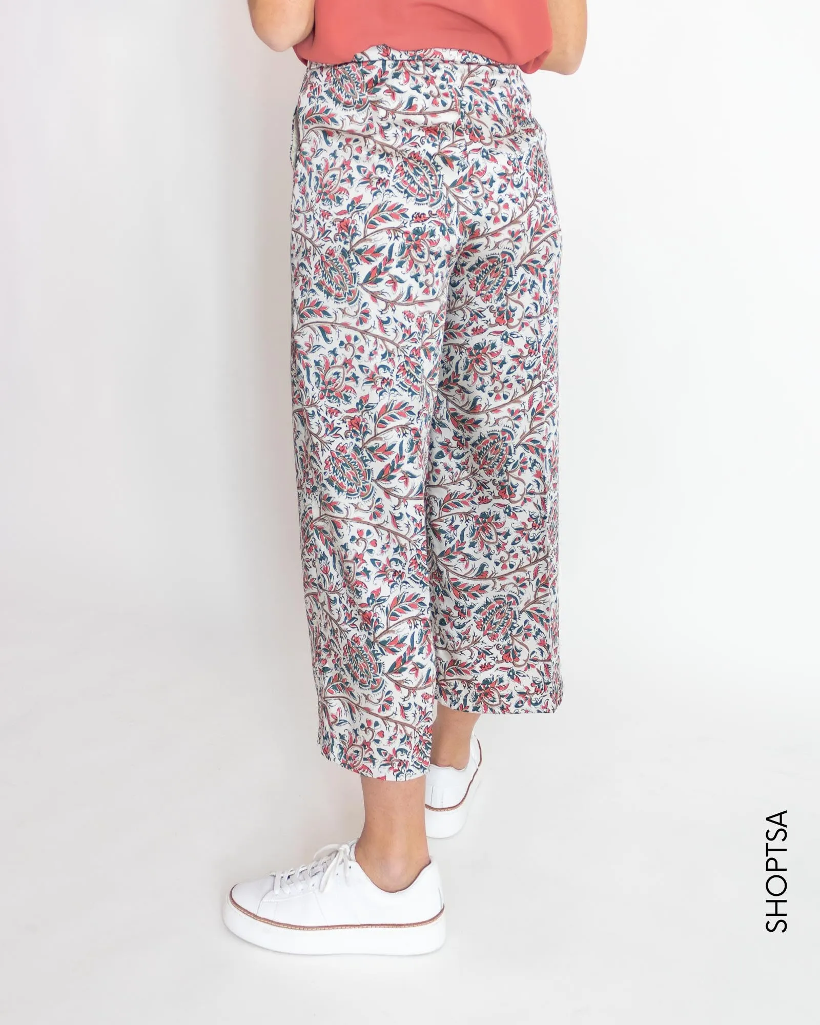 Pantaloni cropped twill - EMME Marella