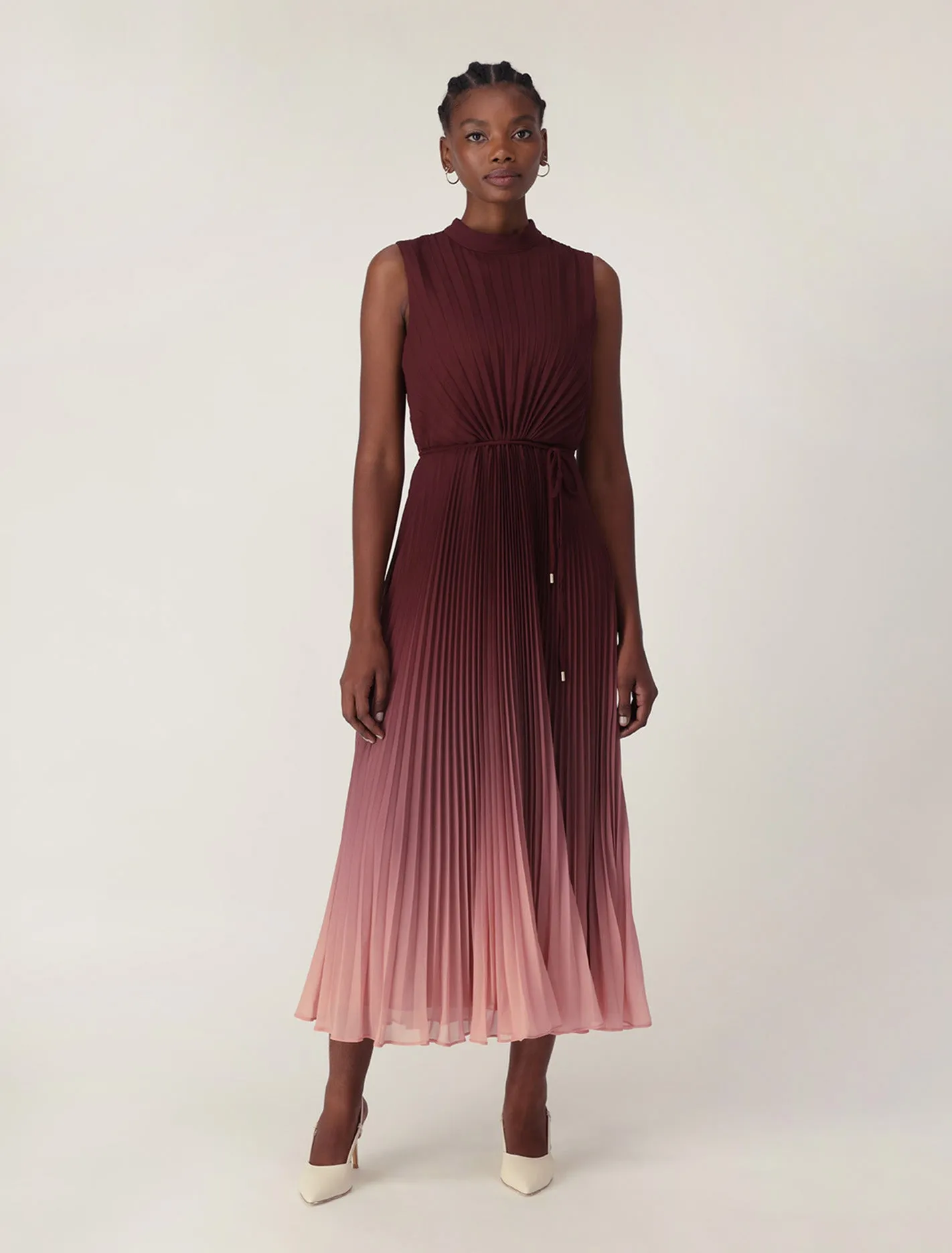 Phillipa Pleated Midi Dress