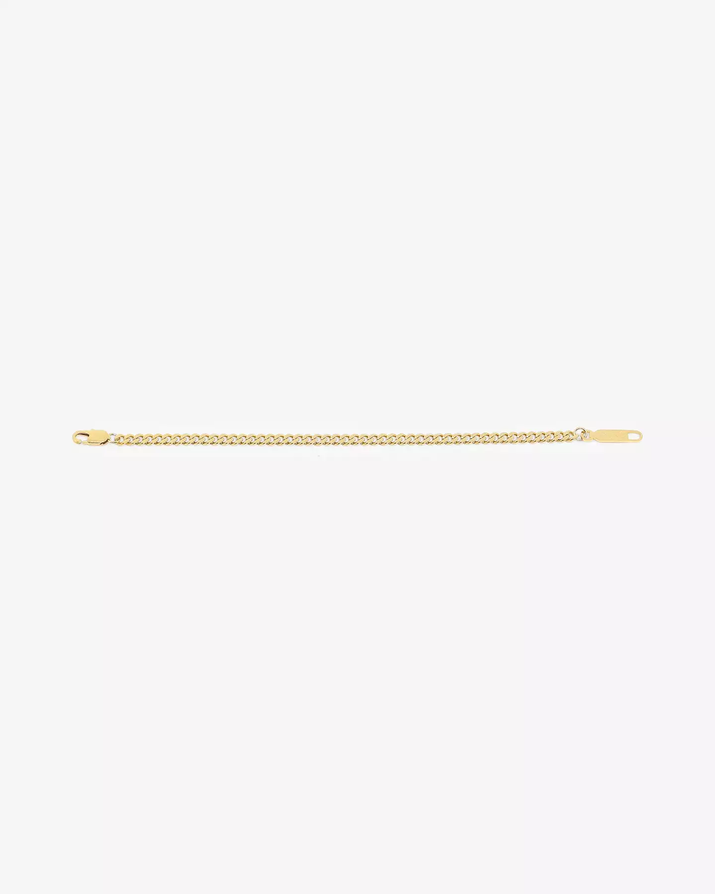 Saint Morta 5mm Cuban Bracelet Gold