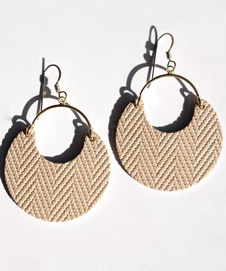 Sandstone Nina Earrings - Gold