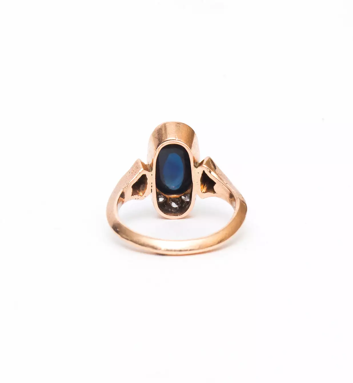 Sapphire Cabochon Cocktail Ring