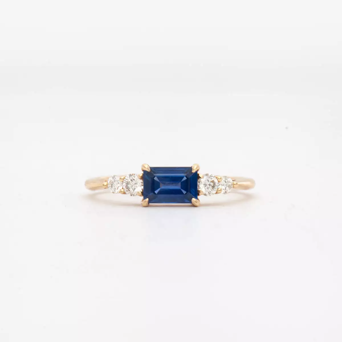 Sapphire Five Stone Bea Ring