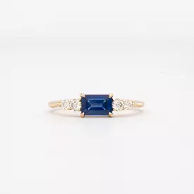 Sapphire Five Stone Bea Ring