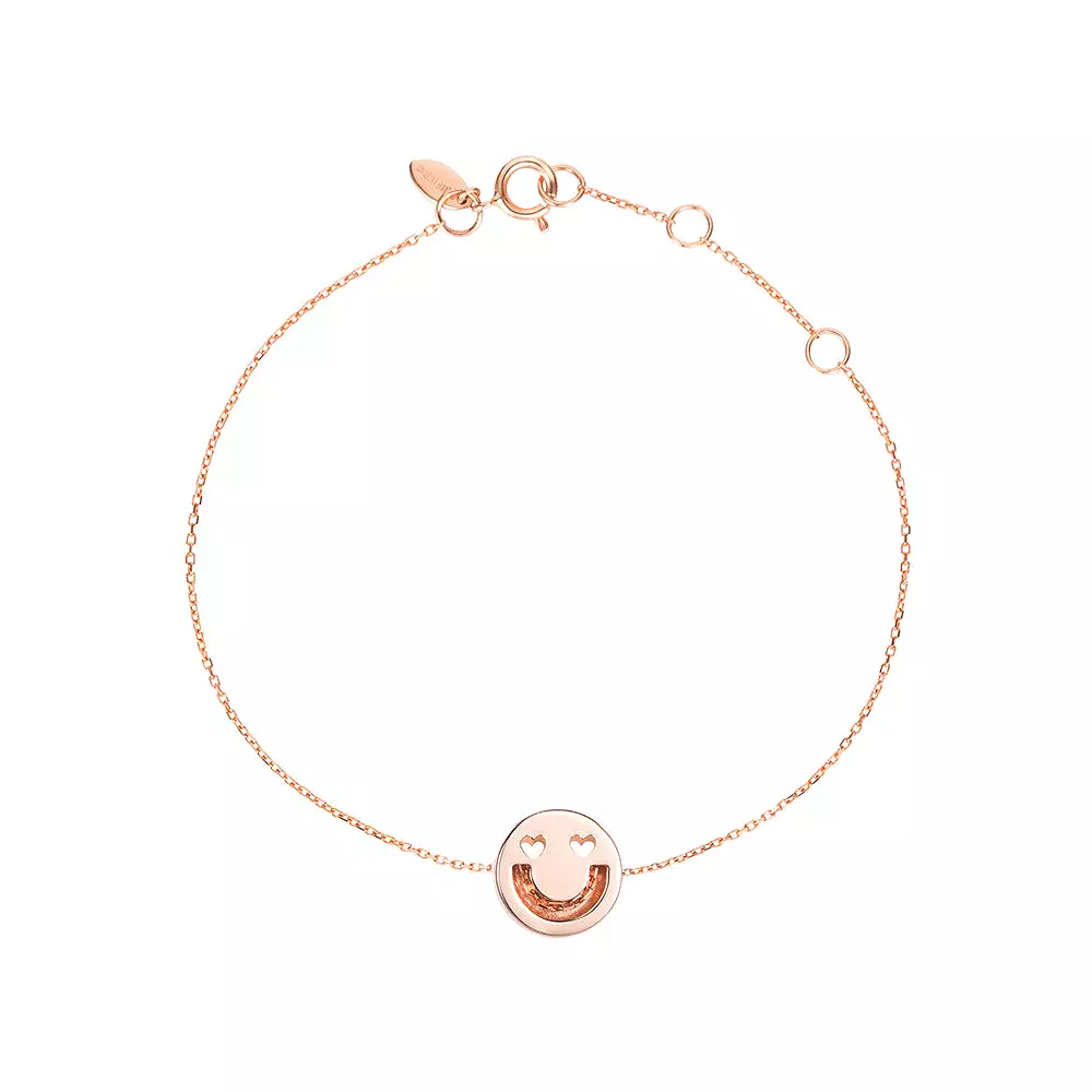 Smitten Rose Gold Bracelet