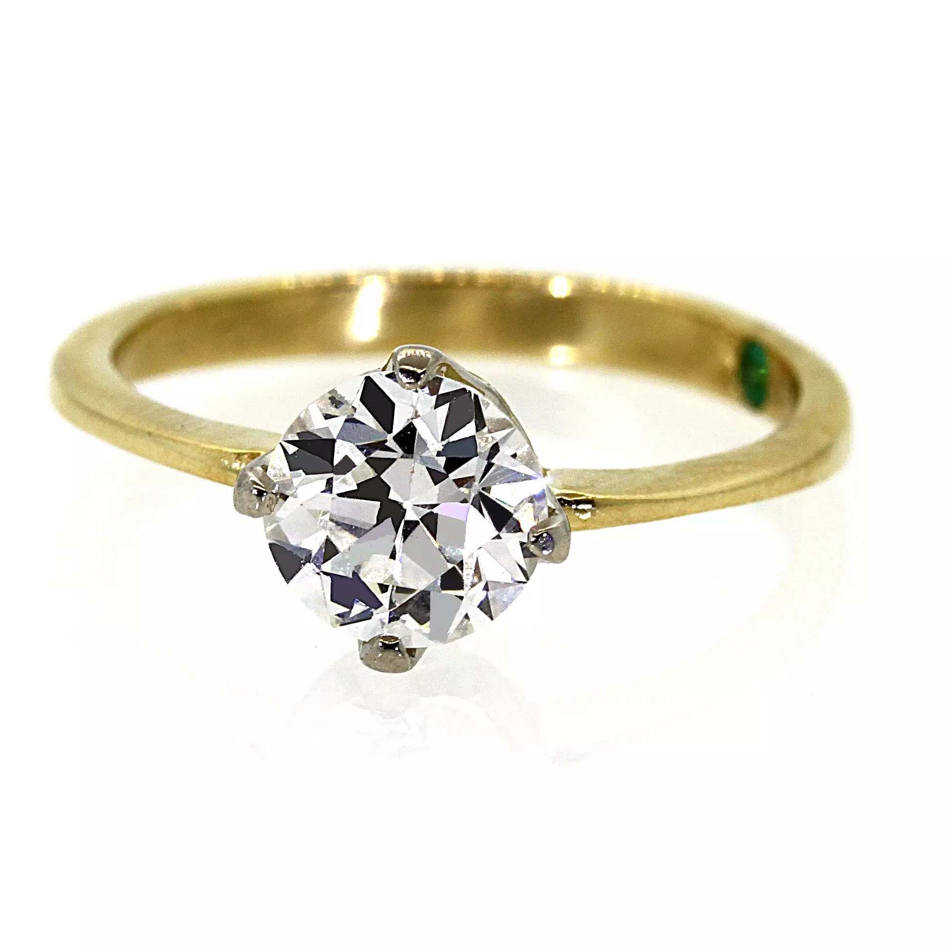 Solitaire Diamond Engagement Ring