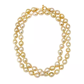 South Sea Champagne Pearl Strand Necklace