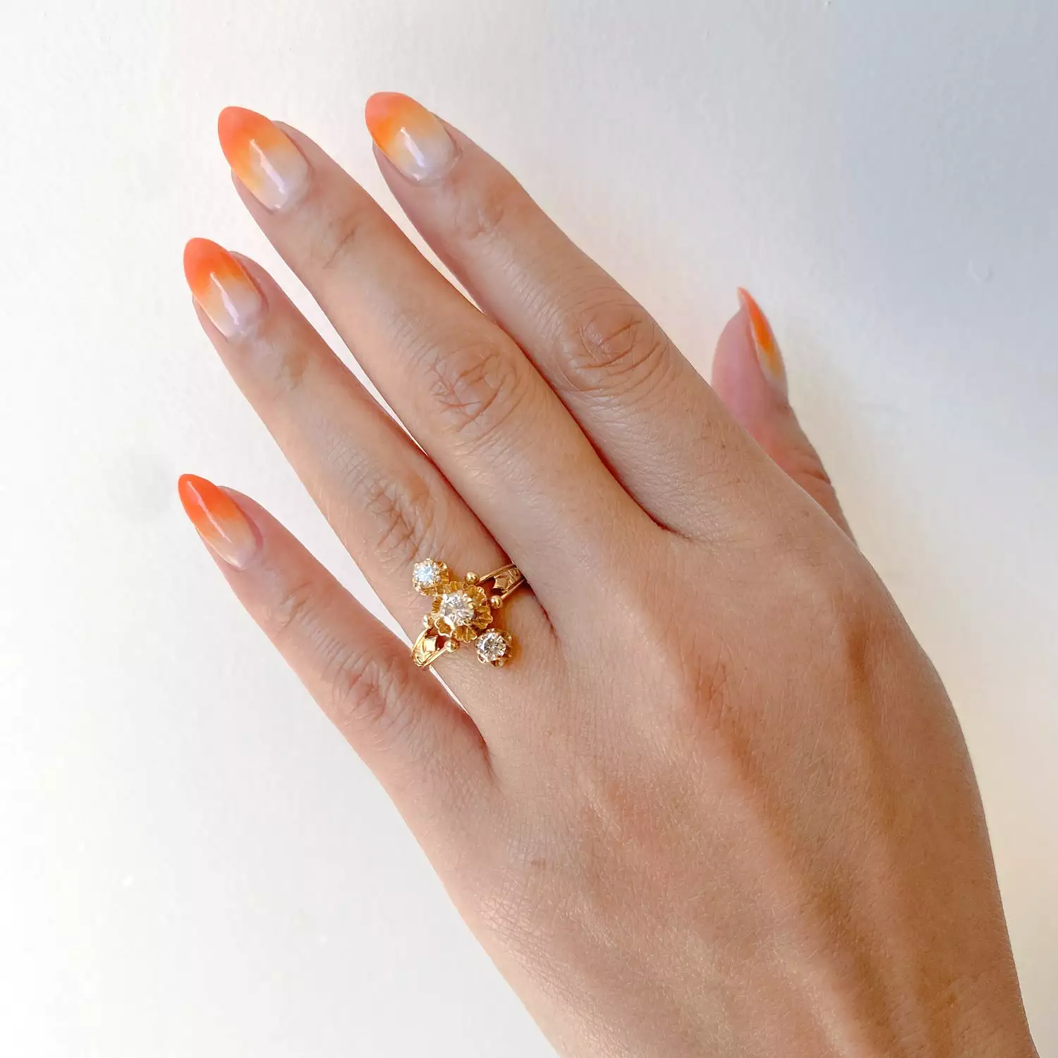 Three-Stone Cocktail Ring