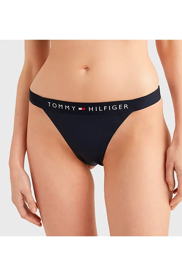 Tommy Hilfiger Women Cheeky Bikini Bottom Navy