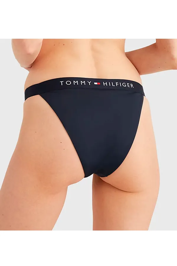 Tommy Hilfiger Women Cheeky Bikini Bottom Navy