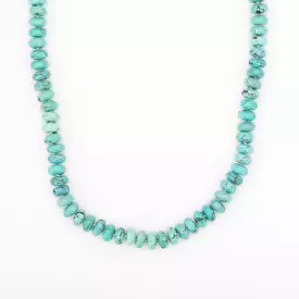 Turquoise Roundel Strand Necklace