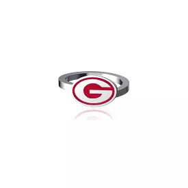 University of Georgia Bypass Ring - Enamel