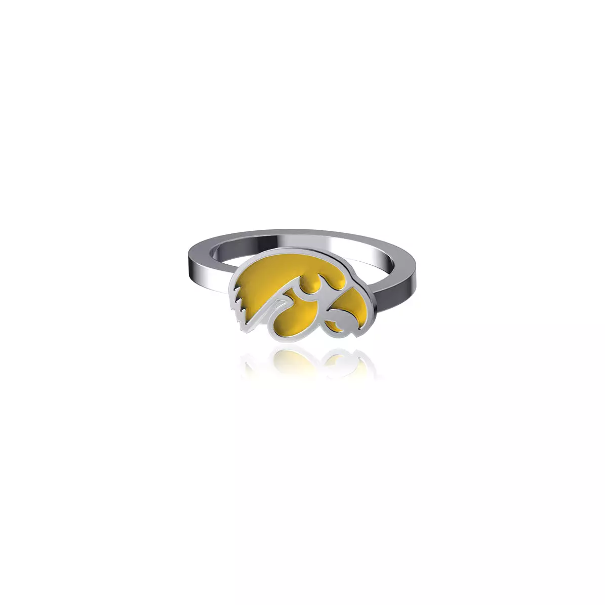 University of Iowa Bypass Ring - Enamel