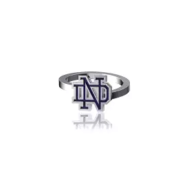 University of Notre Dame Bypass Ring - Enamel