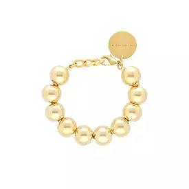 Vanessa Baroni Beads Gold Bracelet