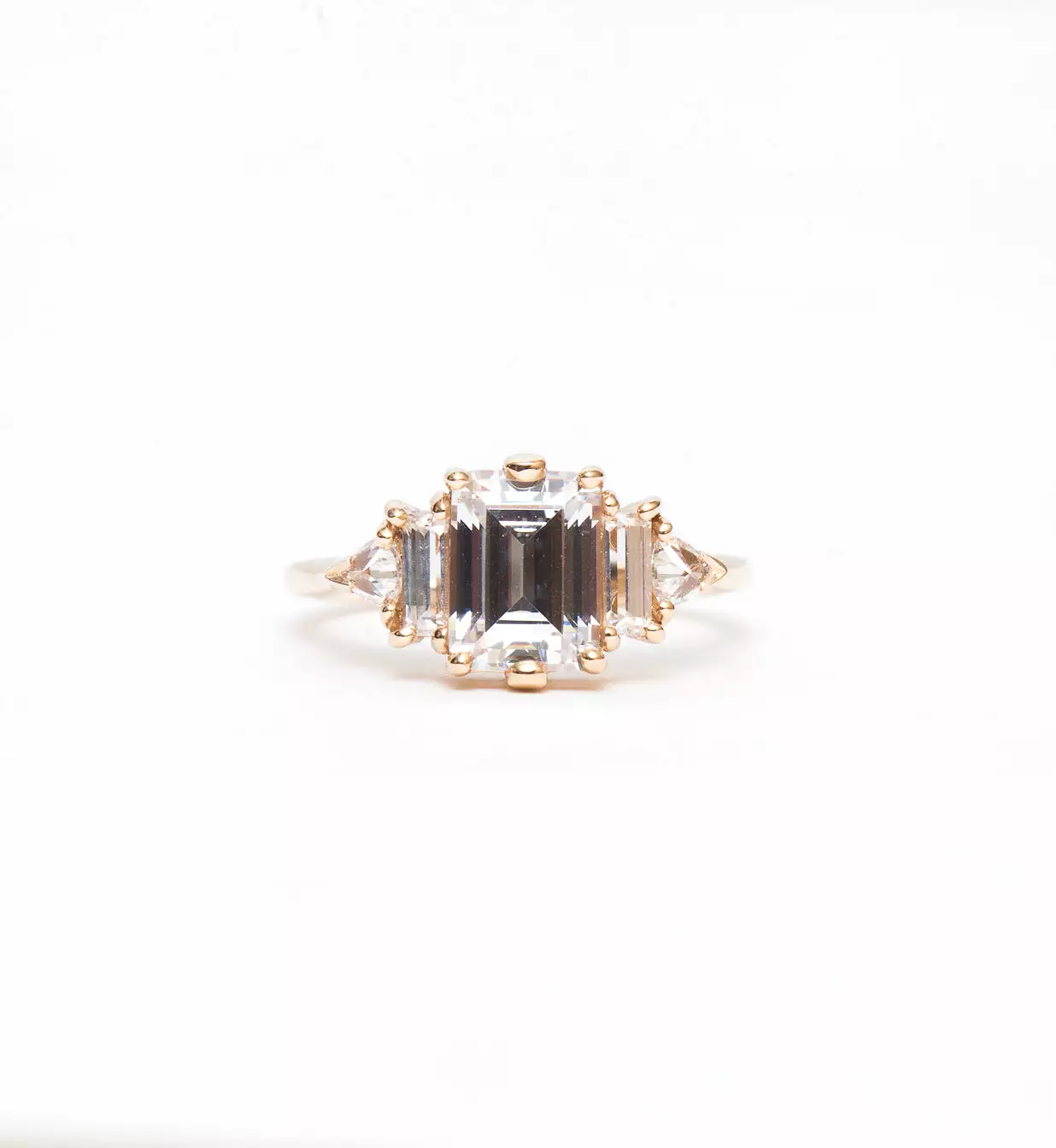 White Diamond Theda Ring