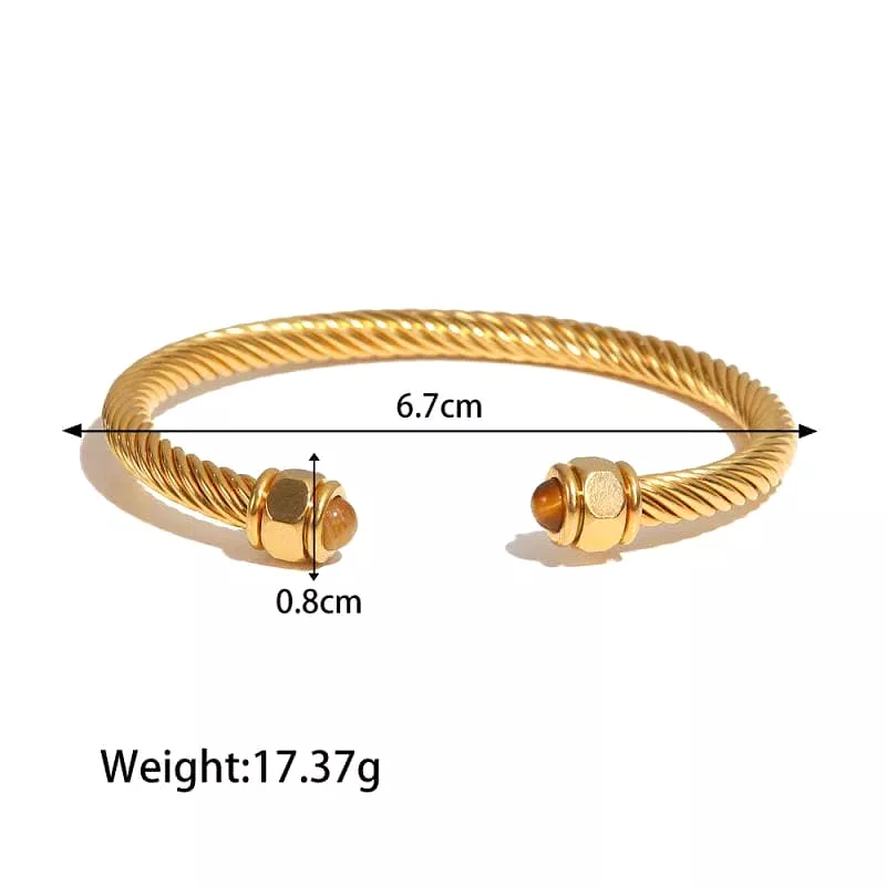 Women's Trendy Personalized C-shaped Bracelet